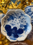 Khay Trầu Cau Sen Phú Quý Men Lam