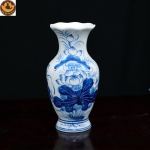 Lọ Lượn Miệng Sen Men Lam