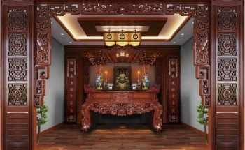 Mẫu Phòng Thờ Đẹp M14