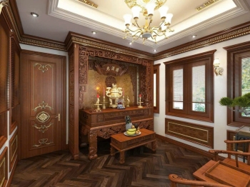 Mẫu Phòng Thờ Đẹp M16