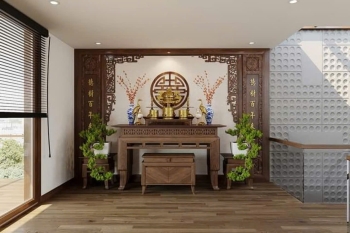 Mẫu Phòng Thờ Đẹp M24