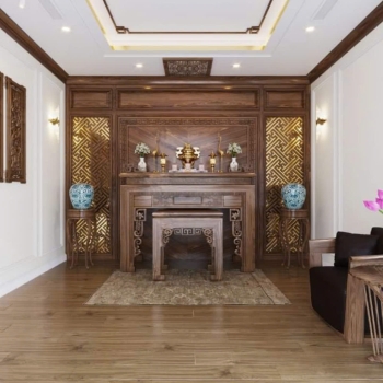 Mẫu Phòng Thờ Đẹp M34