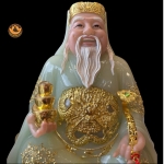 Tài địa đá xanh ngọc vàng kim lục bảo , Chiêu tài Hút Lộc , Phú Qúy Niên .