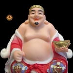 Tài Địa Đá Thạch Anh Đỏ Dát Vàng Vẽ Gấm , Quy Tụ Lộc Tài , Qúy Phú Phát Báu .
