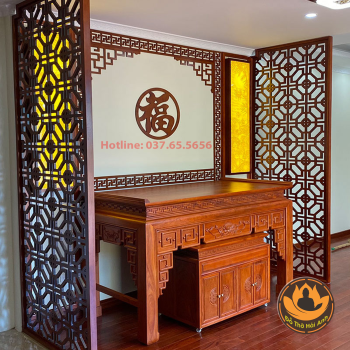 Thiết kế - Thi Công - Lắp Đặt Theo Y/c Vách Ngăn Phòng Thờ