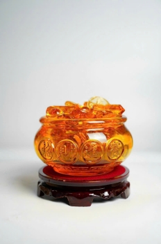 Bát Tụ Bảo Hổ Phách