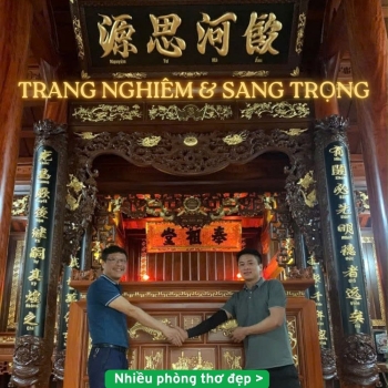 Bàn Thờ Gia Tiên Hiện Đại